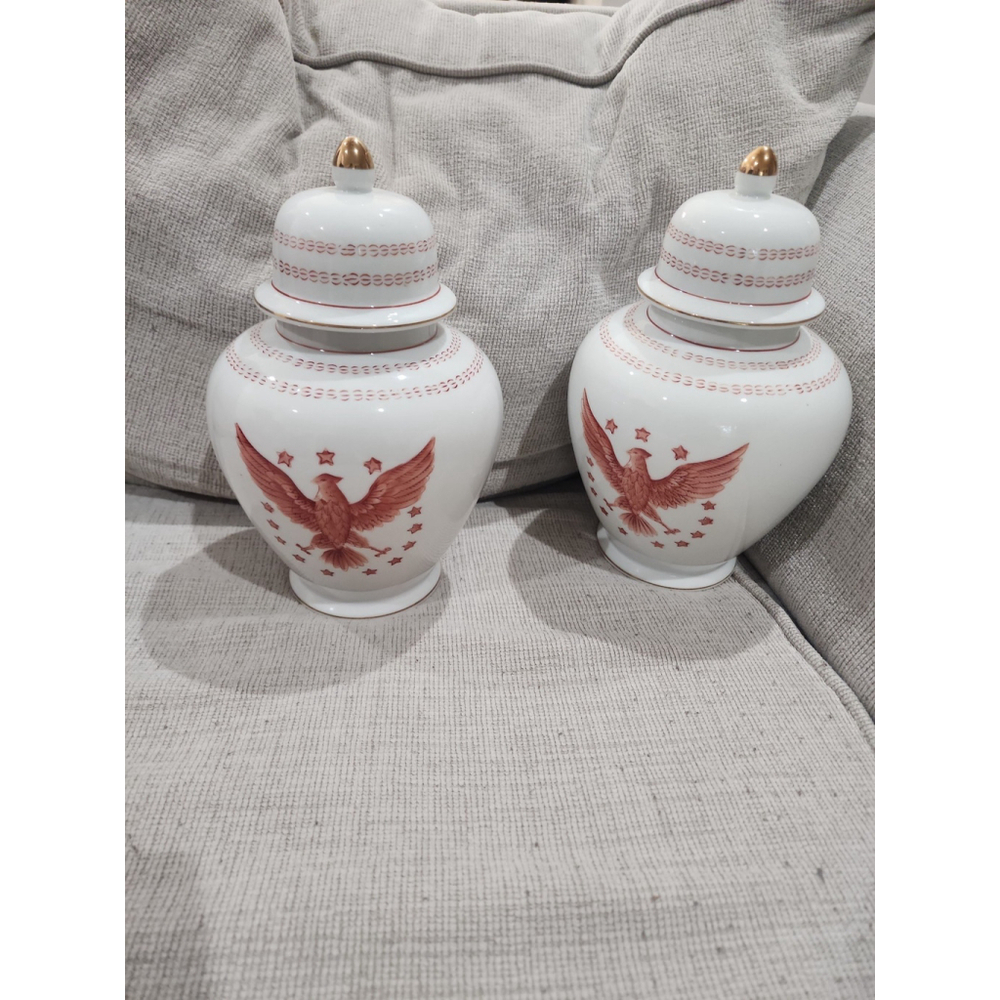 Ethan Allen Chinoserie Ginger Jar (both Jars)